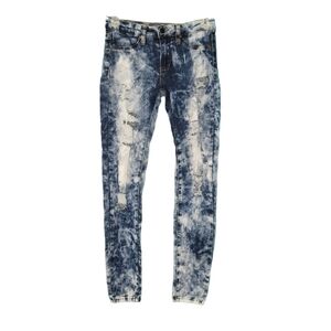 Joe's Jeans Destroyed Acid Washed Skinny Jean Jeggings Girls Size 14